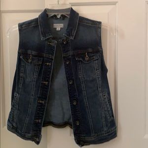 Merona Lightly Used Size Small Jean Vest